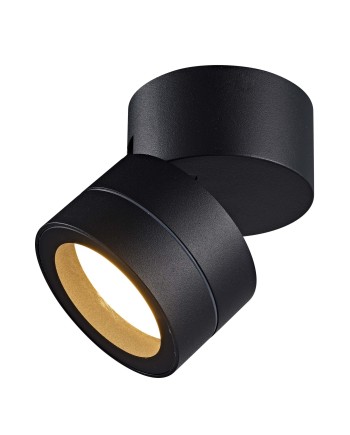 SALER * FOCO // APLIQUE IP65 1L*GX53 NEGRO